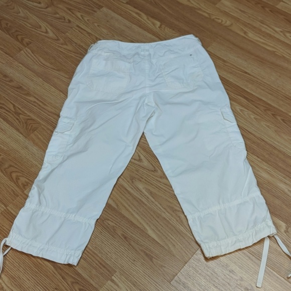 Tommy Hilfiger White Cargo Pants  Size 6 - Picture 7 of 12